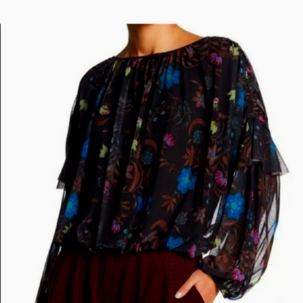🌈 CLEARANCE 🌈NEW Free People Sheer Top